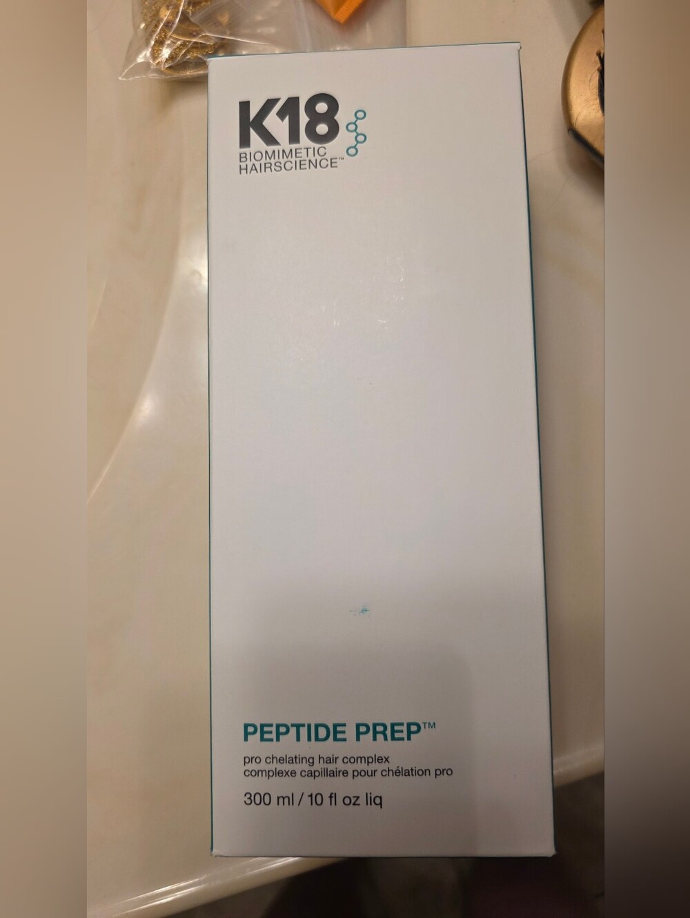 K18 Peptide Prep Pro Chelating Hair Complex — White